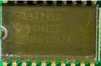 Microcircuit, marked 74ABT2150 LOH170 02 UnG1147A