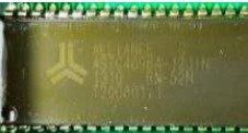Microcircuit, marked ALLIANCE C (інтегральна схема асинхронної пам'яті 4 Мбіт, паралельна, 12 нс, 36-SOJ) AS7C4096A-12JIN 1310 RN-52N T200801.1
