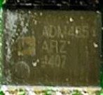Microcircuit ADM485 (+5 V low-power receiver), marked ARZ 3407