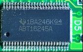 Integrated logic circuit, marked 1BA246K G4 ABT16245A