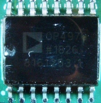 Quad Operational Amplifier, marked OP497G #1826 8161253.1