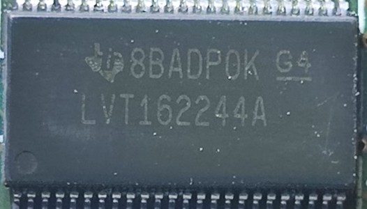 16 bit buffer and line driver with 3 outputs — photo