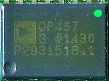 Operational amplifier — photo