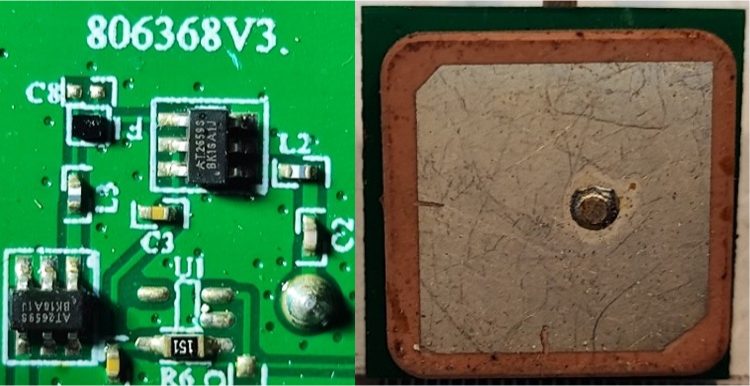 Satellite signal patch antenna GPS/GNSS/Beidou — photo