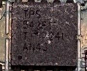 Two-channel controller, marked TPS 34261 TI2241 AN43