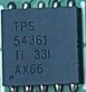 Step Down DC-DC Converter, marked TPS 54361 TI 331 AX66