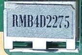 Frequency filter, marked RMB4D2275