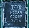 MOSFET transistor, marked IRFH7085TRPBF C905P S7YA