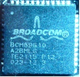 Ethernet switch, marked BCM89G10 A2BMLG TE215 P12 023-12 3