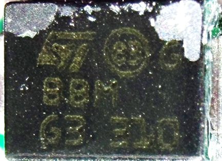 Diode, marked BBM G3 310