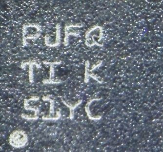 Voltage regulator, marked PJFQ TI K 51YC