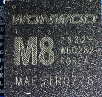 Video processor, marked M8 2332 W60282 KOREA MAESTRO778