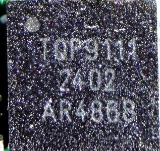 Power amplifier, marked TQP9111 2402 AR4868