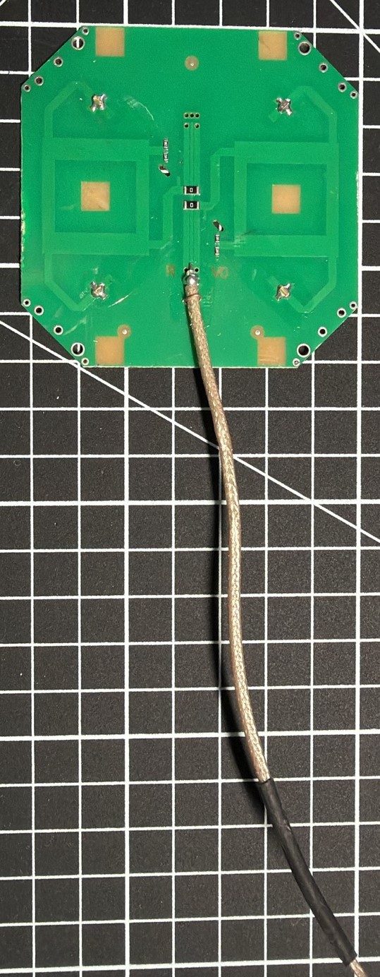 Radio modem antenna — photo