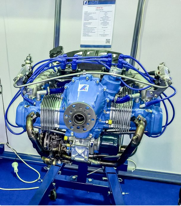 APD 115T aviation piston engine — photo