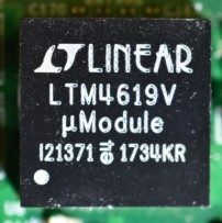 Suspended, 26VIN, 4A DC/DC μModule (life module) regulator, marked LTM4619V І21371 e4 1734KR