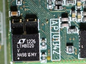 DC-DC integrated converter, marked LTM8020V N498 e4 MY