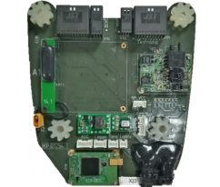 Power connector, marked JST J-1100