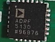 Radio frequency switch, marked ADRF 5130 #96876