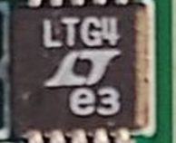 MOSFET driver LTC1871EMS-7, marked LTG4 E3