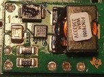 Step-down integrated switching regulator, marked PTN78060WAH 236333V