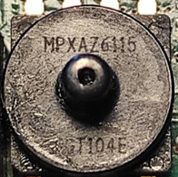 Air pressure measurement sensor, marked MPXAZ6115 T104E