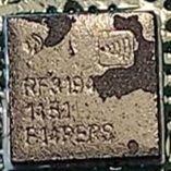 Power amplifier of the radio transmission path, marked RF3194
