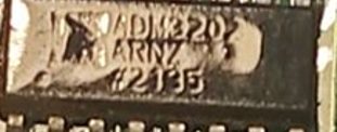 High-speed two-channel transceiver, marked ADM3202 ARNZ #2135