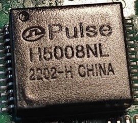 Discrete network transformation module, marked H5008NL 2202-H