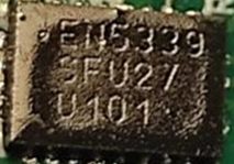 DC-DC converter, marked EN5339 SFU27 U101