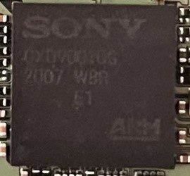 Processor, marked CX0900106 2007 WBR 61