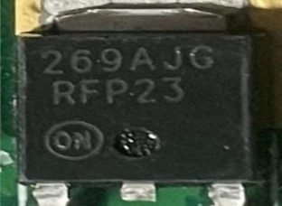 Voltage regulator, marked 269AJG