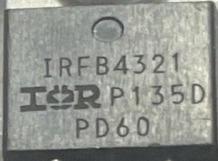Transistor, marked IRFB4321