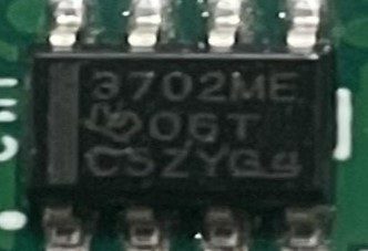 Voltage stabilizer, marked 3702ME