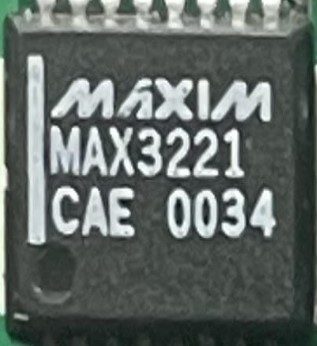 RS232 line driver, marked MAXIM MAX3221