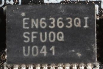 Voltage converter, marked EN6363QI