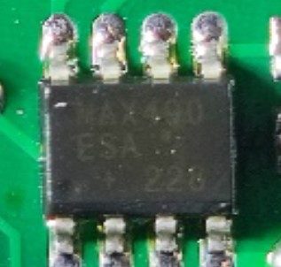 Transceiver, marked MAX 490 ESA