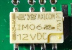 Medium power relay, marked IMO6