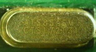 Clock oscillator, marked ATS8SASM CTS172131
