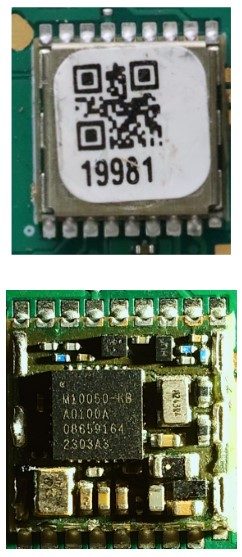 GNSS module MAX-M10S based on U-blox M10050-KB, marked 19981 M10050-KB A0100A 08659164 2303A3