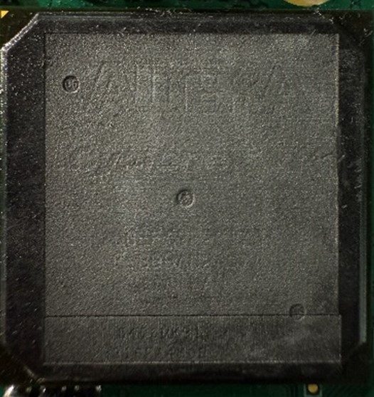 Field-programmable gate array (FPGA), marked ALTERA Cyclone