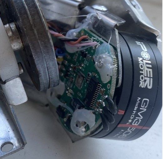 Gimbal motor, marked GM3506